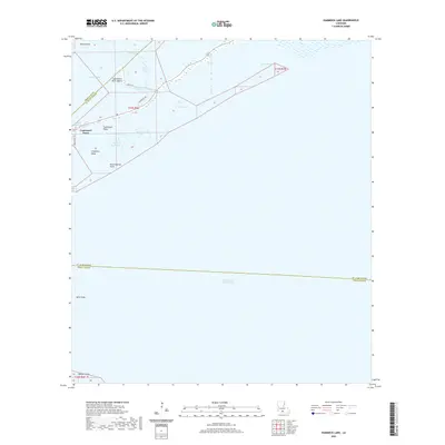2020 Map of Hammock Lake, 2020 Print