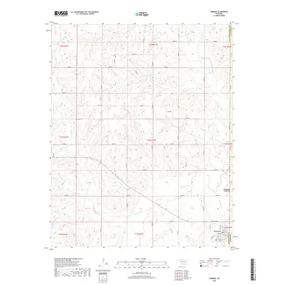 2018 Map of Hammon, 2018 Print