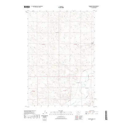2020 Map of Hammond Draw, 2020 Print