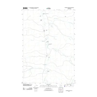 2011 Map of Hammond Ranch, 2011 Print