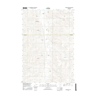 2017 Map of Hammond Ranch, 2017 Print
