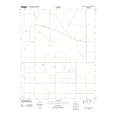 2010 Map of Hammond Ranch SW, 2010 Print