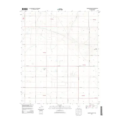 2013 Map of Hammond Ranch SW, 2013 Print