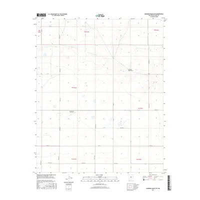2017 Map of Hammond Ranch SW, 2017 Print