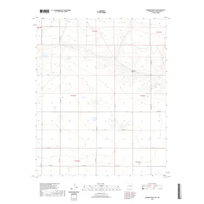 2020 Map of Hammond Ranch SW, 2020 Print