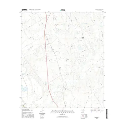 2016 Map of Hammond, 2016 Print