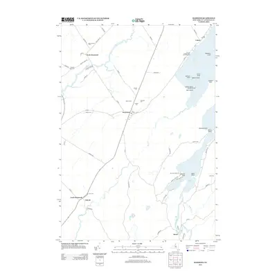 2013 Map of Hammond, 2013 Print
