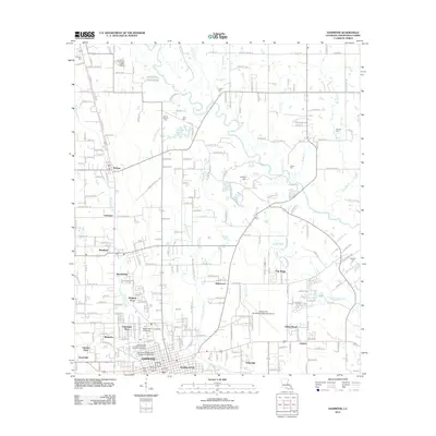 2012 Map of Hammond, 2012 Print