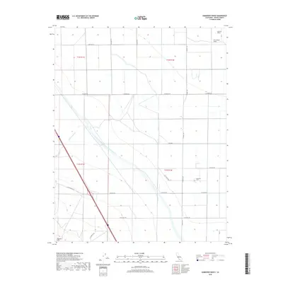 2018 Map of Hammonds Ranch, 2018 Print