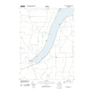 2010 Map of Hammondsport, 2010 Print