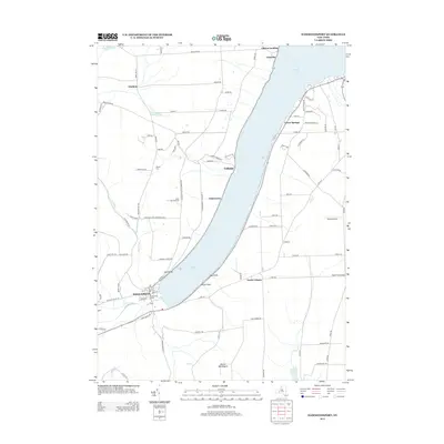 2013 Map of Hammondsport, 2013 Print