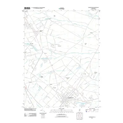 2011 Map of Hammonton, 2011 Print