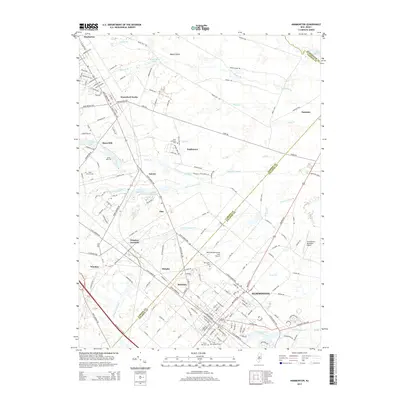2014 Map of Hammonton, 2014 Print
