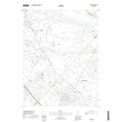 2019 Map of Hammonton, 2019 Print