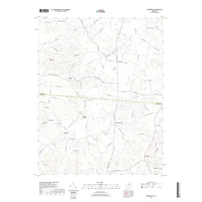 2019 Map of Hammonville, 2019 Print