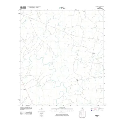 2010 Map of Hamon, 2010 Print