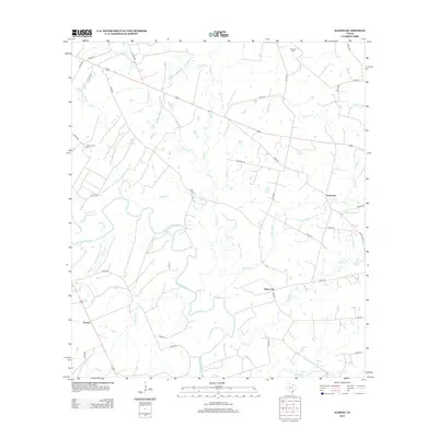 2013 Map of Hamon, 2013 Print