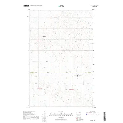 2020 Map of Hampden, 2020 Print