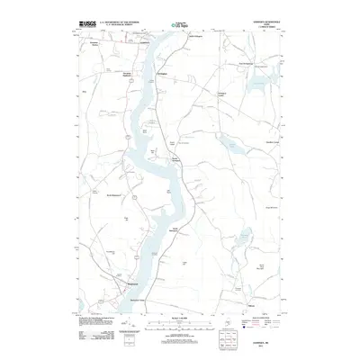 2011 Map of Hampden, 2011 Print
