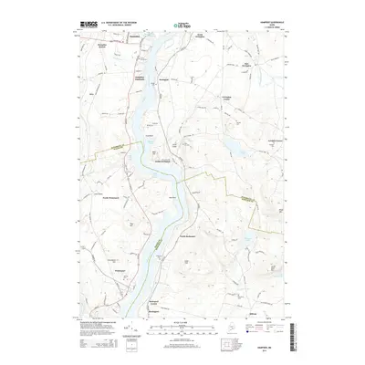 2014 Map of Hampden, 2014 Print