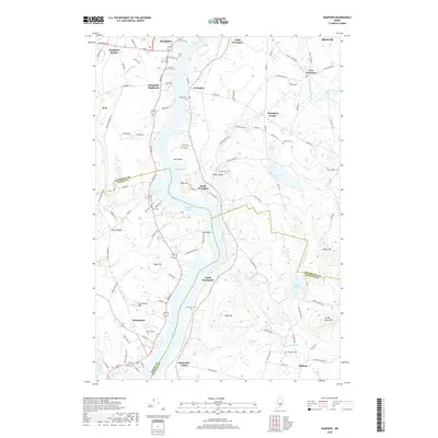 2018 Map of Hampden, 2018 Print