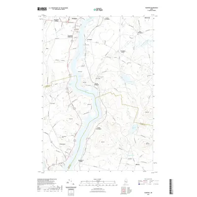 2021 Map of Hampden, 2021 Print