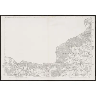 1873 Map of Hampshire & Isle of Wight IV, 1877 Print