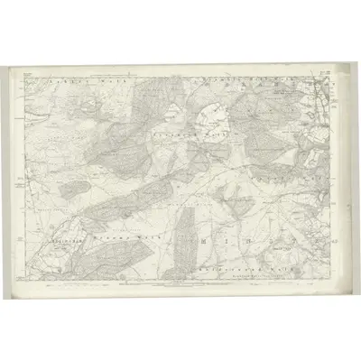 1869 Map of Hampshire & Isle of Wight LXIII, 1872 Print