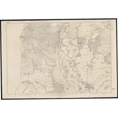 1870 Map of Hampshire & Isle of Wight LXXVIII, 1872 Print
