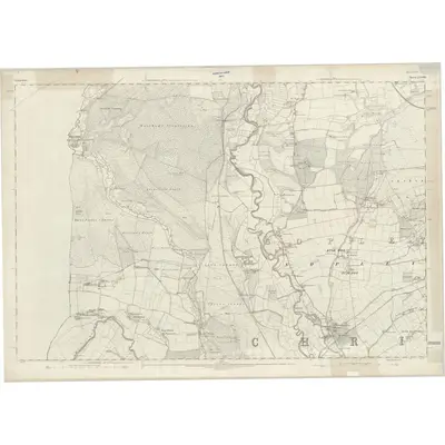 1870 Map of Hampshire & Isle of Wight LXXVIII, 1872 Print