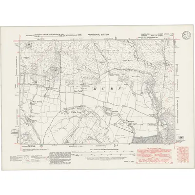 1938 Map of Hampshire & Isle of Wight LXXVIII.SW, 1946 Print