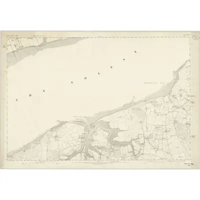 1862 Map of Hampshire & Isle of Wight LXXXIX, 1866 Print