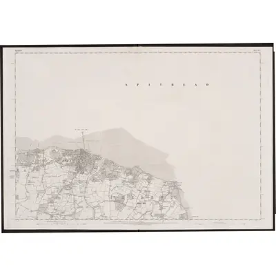 1862 Map of Hampshire & Isle of Wight XCI, 1866 Print