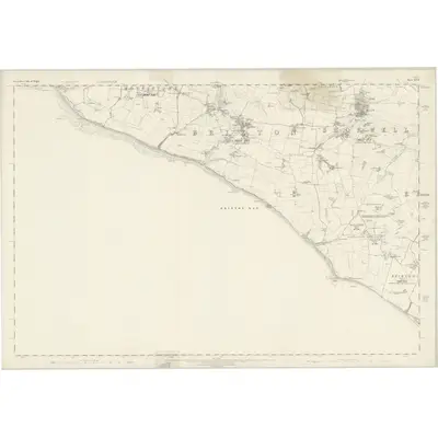 1862 Map of Hampshire & Isle of Wight XCVII, 1866 Print