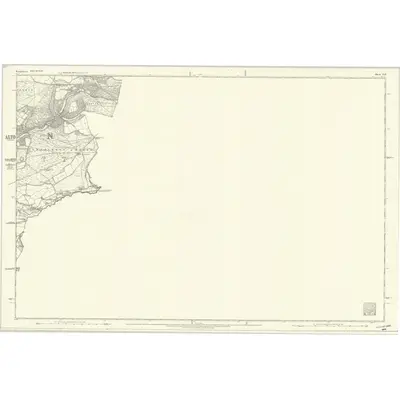 1869 Map of Hampshire & Isle of Wight XLV, 1872 Print
