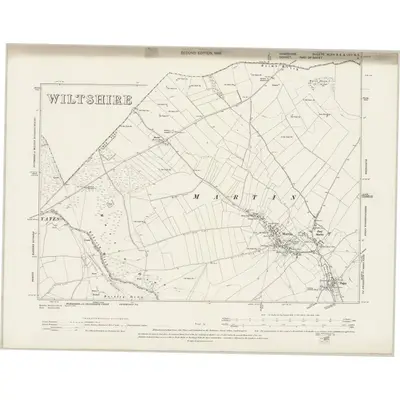 1895 Map of Hampshire & Isle of Wight XLVIA.SE & LIVA.NE, 1898 Print