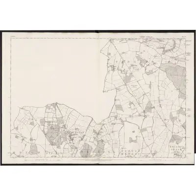 1873 Map of Hampshire & Isle of Wight XV, 1877 Print