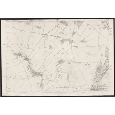 1871 Map of Hampshire & Isle of Wight XXXI, 1875 Print
