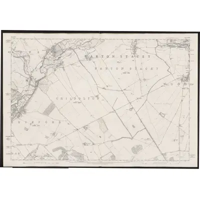 1871 Map of Hampshire & Isle of Wight XXXII, 1875 Print
