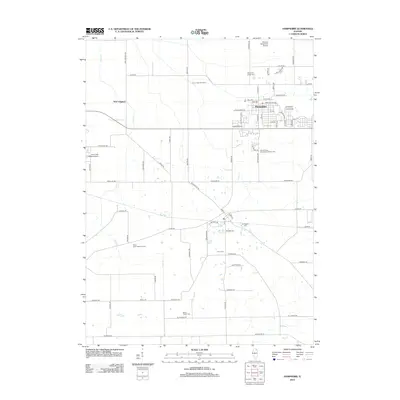 2012 Map of Hampshire, 2012 Print