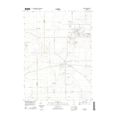 2015 Map of Hampshire, 2015 Print