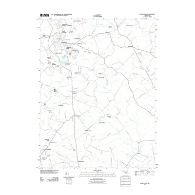 2011 Map of Hampstead, 2011 Print