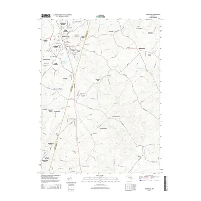 2014 Map of Hampstead, 2014 Print