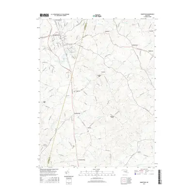 2016 Map of Hampstead, 2016 Print
