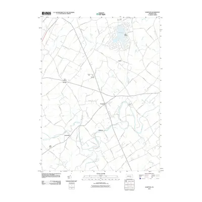2010 Map of Hampton, 2010 Print