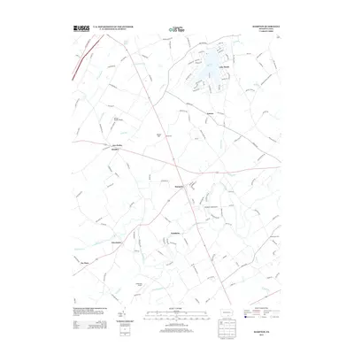 2013 Map of Hampton, 2013 Print