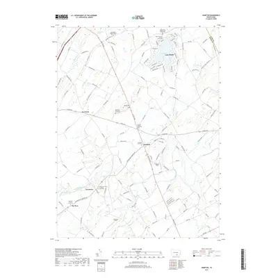2019 Map of Hampton, 2019 Print