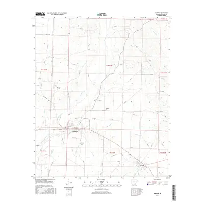 2017 Map of Hampton, 2017 Print