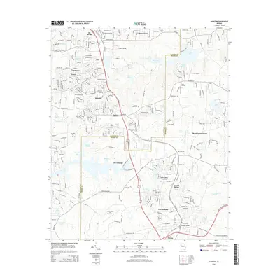 2014 Map of Hampton, 2014 Print