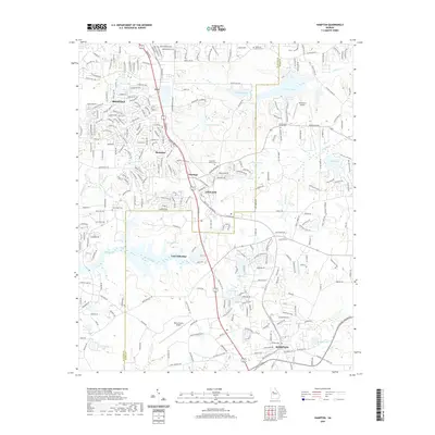 2020 Map of Hampton, 2020 Print